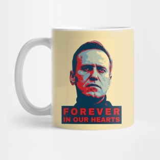 FOREVER IN OUR HEARTS - Remembering Alexei Navalny Mug